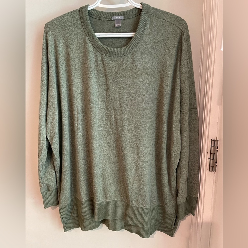 S Aerie Sweater- Army Green